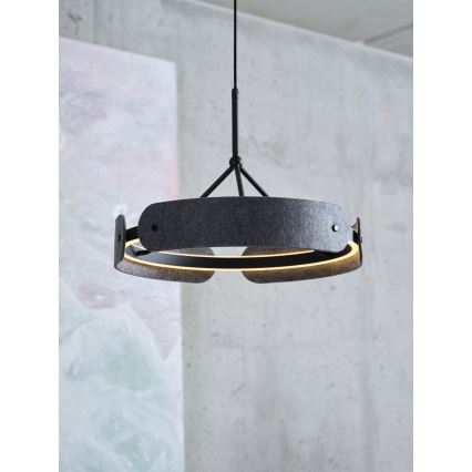 Osram - LED luster na sajli DECOR CURVE LED/33W/230V siva