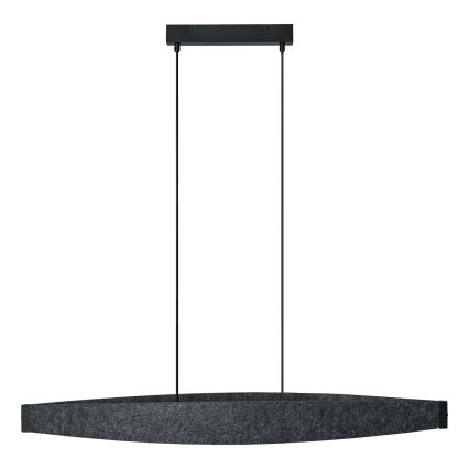 Osram - LED luster na sajli DECOR FLAT LED/23W/230V siva