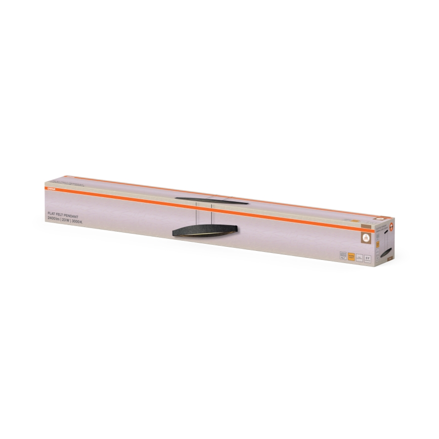 Osram - LED luster na sajli DECOR FLAT LED/23W/230V siva