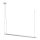 Osram - LED luster na sajli, prigušiva, OFFICE LINE LED/40W/230V 4000K 120 cm bela
