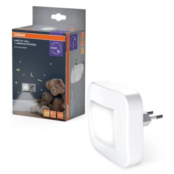 Osram - LED noćno svetlo sa senzorom sumraka LUNETTA LED/0,2W/230V