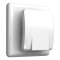Osram - LED noćno svetlo sa senzorom sumraka LUNETTA LED/0,3W/230V bela