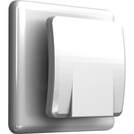 Osram - LED noćno svetlo sa senzorom sumraka LUNETTA LED/0,3W/230V bela