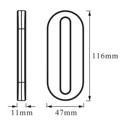 Osram - LED orijentaciono svetlo sa senzorom pokreta MOBILE LED/0,5W/3,7V 330 mAh CRI 90 bela