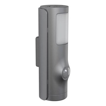 Osram - LED orijentaciono svetlo sa senzorom NIGHTLUX, LED 0,35 W, 3x AAA, IP54, srebrno