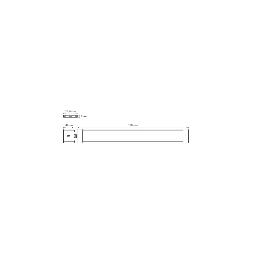 Osram - LED prigušiva svetiljka za montažu ispod kuhinjskog elementa sa senzorom pokreta CABINET LED/18W/230V 3000K 50 cm bela