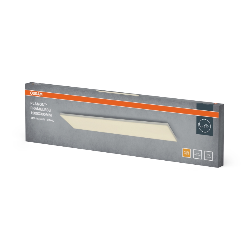 Osram - LED panel za površinsku montažu PLANON LED/40W/230V 3000K 30x120 cm bela