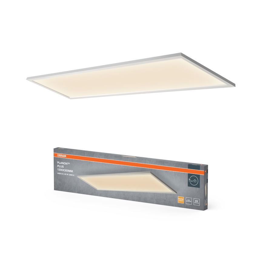 Osram - LED panel za površinsku montažu PLANON LED/40W/230V 3000K 30x120 cm bela