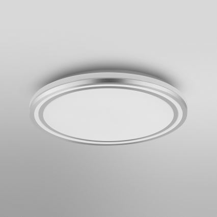 Osram - LED plafonska svetiljka ORBIS HELMAN LED/24W/230V, Ø 39 cm, srebrna