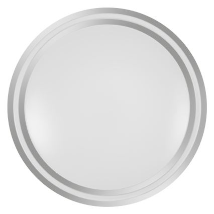 Osram - LED plafonska svetiljka ORBIS HELMAN LED/24W/230V, Ø 39 cm, srebrna