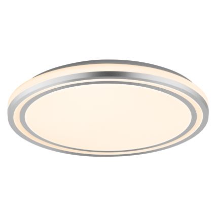 Osram - LED plafonska svetiljka ORBIS HELMAN LED/24W/230V, Ø 39 cm, srebrna