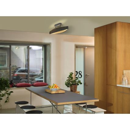 Osram - LED plafonski luster DECOR FLAT LED/23W/230V siva