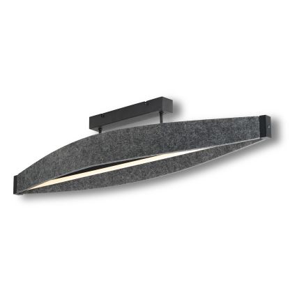 Osram - LED plafonski luster DECOR FLAT LED/23W/230V siva
