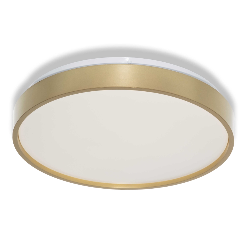 Osram - CEILING LUXO LED plafonsko svetlo 18W/230V sa senzorom sumraka, prečnik 32 cm, zlatna