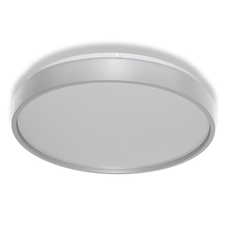 Osram - LED plafonsko svetlo sa senzorom sumraka CEILING LUXO LED/18W/230V prečnika 32 cm srebrno