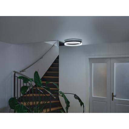 Osram - LED plafonsko svetlo DECOR CIRCLE LED/25W/230V 3000/4000/6500K prečnik 40 cm crna/bela