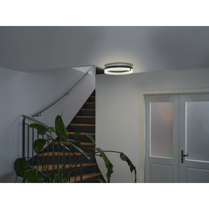 Osram - LED plafonsko svetlo DECOR CIRCLE LED/25W/230V 3000/4000/6500K prečnik 40 cm crna/bela