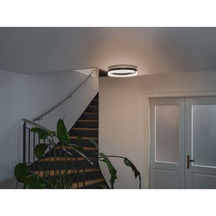 Osram - LED plafonsko svetlo DECOR CIRCLE LED/25W/230V 3000/4000/6500K prečnik 40 cm crna/bela