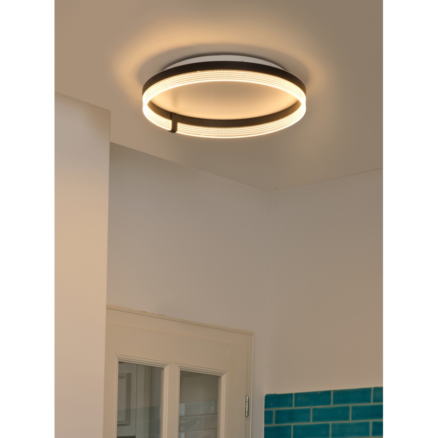 Osram - LED plafonsko svetlo DECOR CIRCLE LED/32W/230V 3000/4000/6500K Ø 50 cm crna/bela