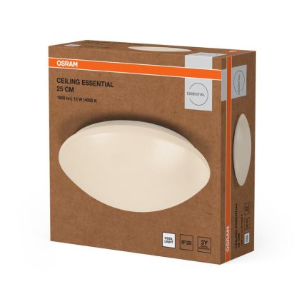 Osram - LED plafonsko svetlo ESSENTIAL LED/13W/230V 4000K prečnik 25 cm