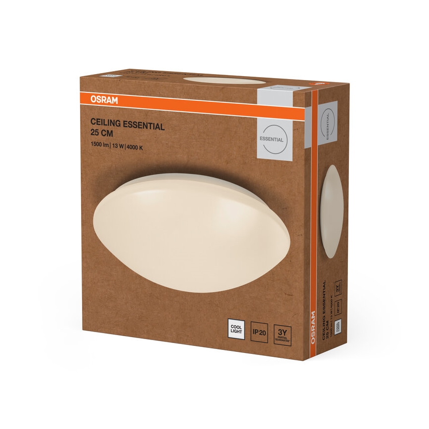 Osram - LED plafonsko svetlo ESSENTIAL LED/13W/230V 4000K prečnik 25 cm