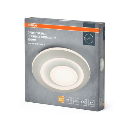 Osram - LED plafonsko svetlo ORBIS SPIRAL LED/27W/230V prečnik 40 cm belo