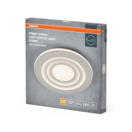 Osram - LED plafonsko svetlo ORBIS SPIRAL LED/42W/230V prečnika 50,5 cm belo