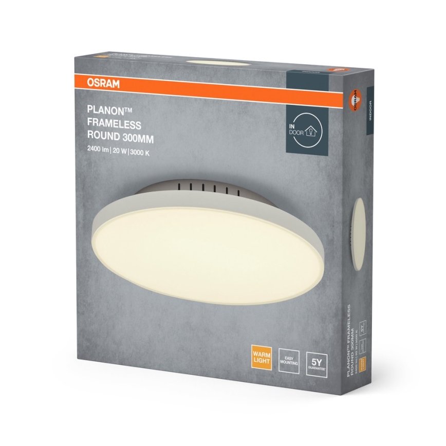 Osram - LED plafonsko svetlo PLANON LED/20W/230V 3000K prečnik 30 cm belo