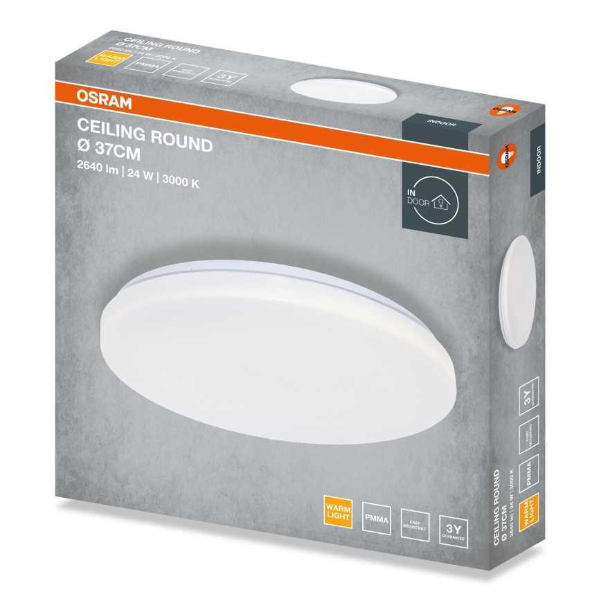 Osram - LED plafonsko svetlo ROUND LED/24W/230V, prečnik 37 cm
