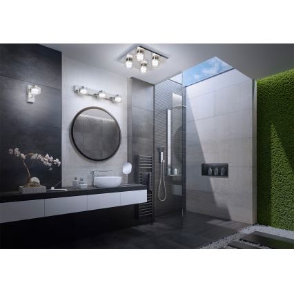 Osram - LED plafonsko svetlo za kupatilo ORBIS FLAME 4xLED/5,5W/230V 3000/4000K IP44 sjajni hrom