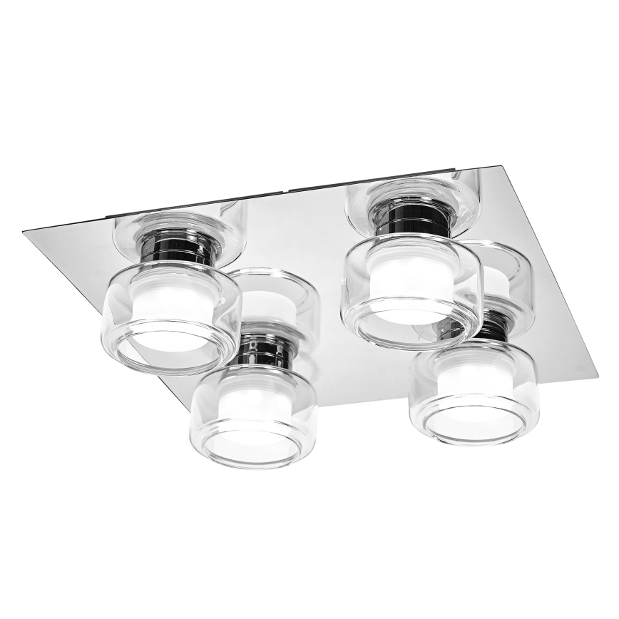 Osram - LED plafonsko svetlo za kupatilo ORBIS FLAME 4xLED/5,5W/230V 3000/4000K IP44 sjajni hrom