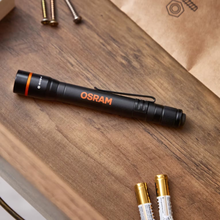 Osram - LED prigušiva baterijska lampa LEDINSPECT TORCH 250 ESSENTIAL LED/2W/2xAAA IP44