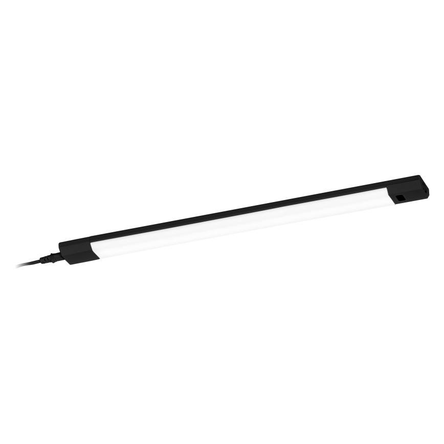Osram - LED prigušiva svetlo za ugradnju ispod kuhinjskih elemenata sa senzorom pokreta LINEAR EDGE LED/8W/230V 3000/4000/6500K 50 cm crno