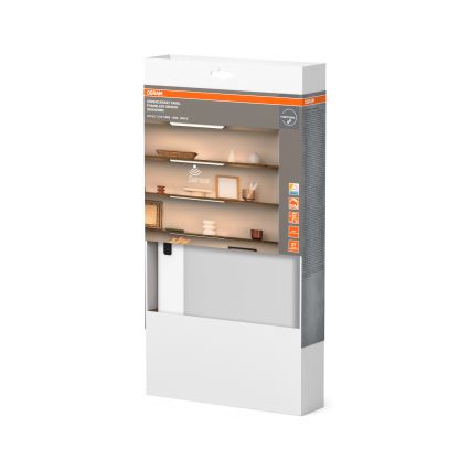 Osram - LED prigušiva svetiljka za ugradnju ispod ormarića sa senzorom pokreta UNDERCABINET LED/7,5W/230V 3000/4000/6500K 20x30 cm bela