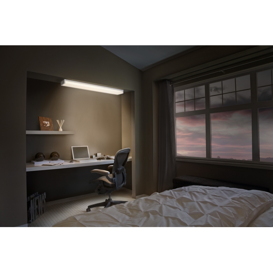 Osram - prigušiva LED plafonska svetiljka OFFICE LINE LED/40W/230V 120 cm + daljinski upravljač