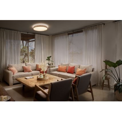 Osram - ORBIS ALISON LED prigušiva stropna svetiljka, 16 W, 230 V, prečnik 29,5 cm, bež