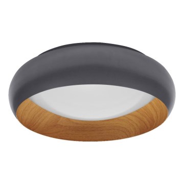 Osram - LED prigušiva plafonska svetiljka ORBIS LIVIA LED/16W/230V preč. 30 cm antracit/braon