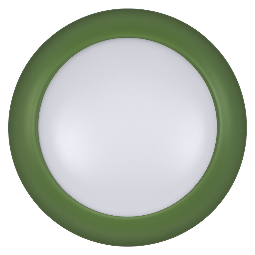 Osram - LED prigušiva plafonska lampa ORBIS PLATE LED/45W/230V, prečnik 48 cm, zelena/crna