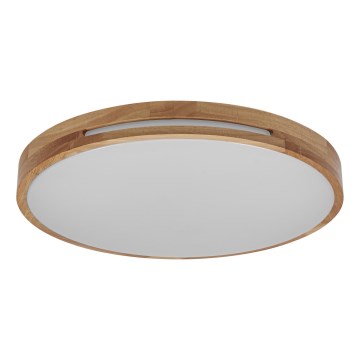 Osram - LED prigušiva plafonska svetiljka ORBIS WOODBURRY LED/24W/230V prečnik 39 cm bež