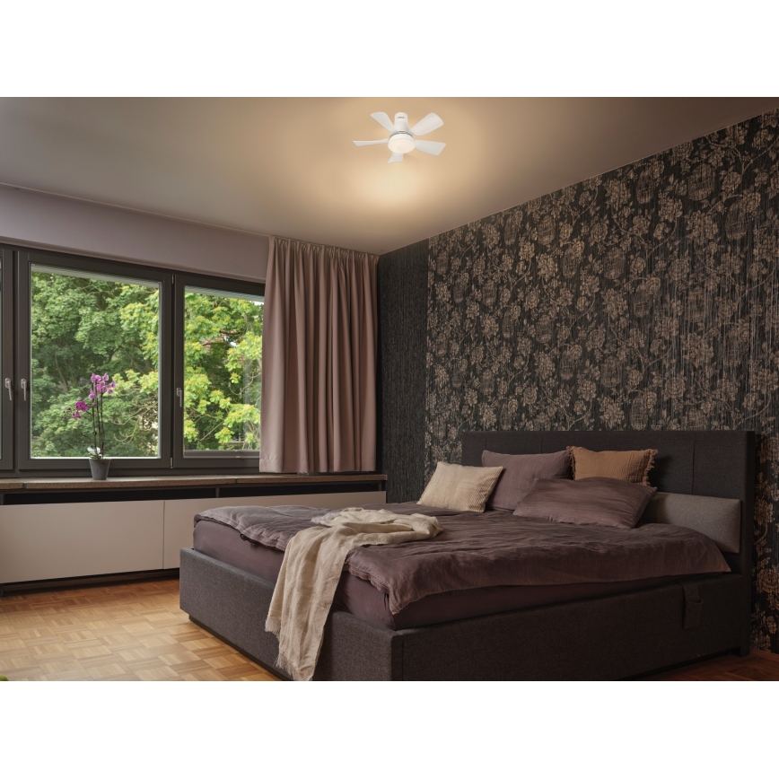 Osram - LED prigušiva plafonski ventilator LESTE LED/15W/230V 3000/4000/6500K + daljinsko upravljanje
