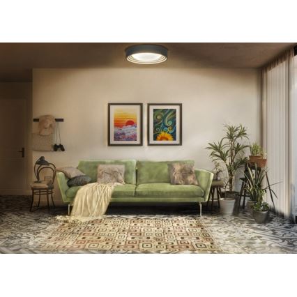 Osram - LED prigušiva stropna svetiljka ORBIS CONCRETE LED/24,5W/230V Ø 50 cm siva/beton