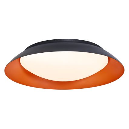 Osram - LED prigušiva plafonsko svetlo ORBIS PLATE LED/45W/230V prečnik 48 cm narandžasto/crno