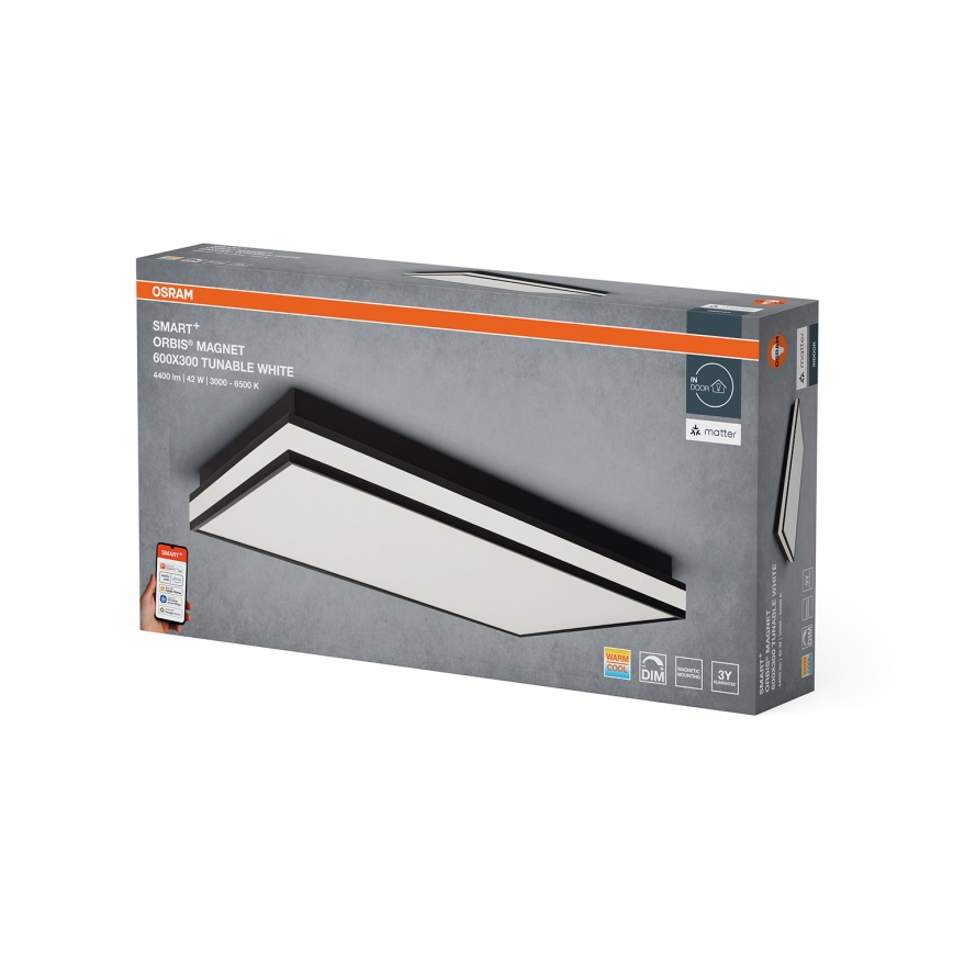 Osram - LED prigušiva stropna svetiljka SMART+ MAGNET LED/42W/230V 30x60 cm 3000-6500K Wi-Fi