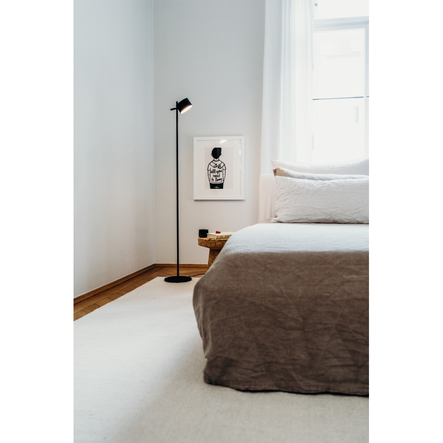 Osram - LED prigušiva dodirna podna lampa DECOR KYOTO LED/12W/230V CRI 90 crna