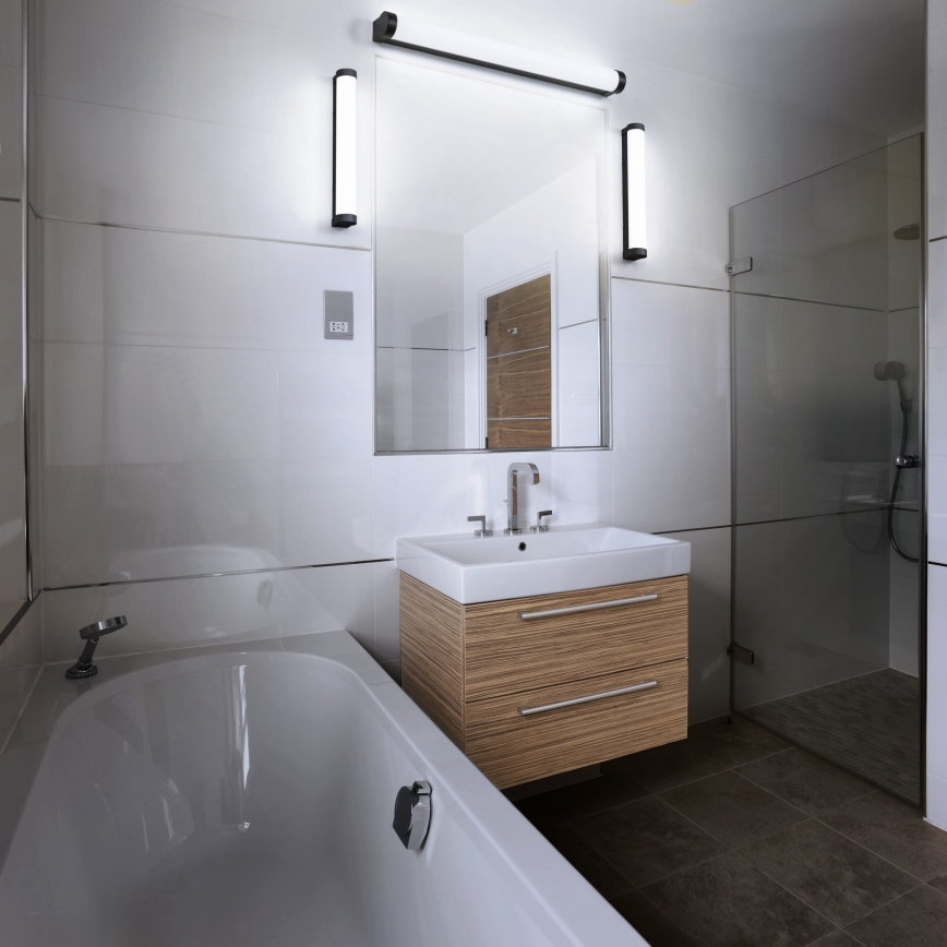 Osram - LED prigušiva osvetljenje za ogledalo ORBIS TUBE LED/12W/230V 60 cm IP44 crna