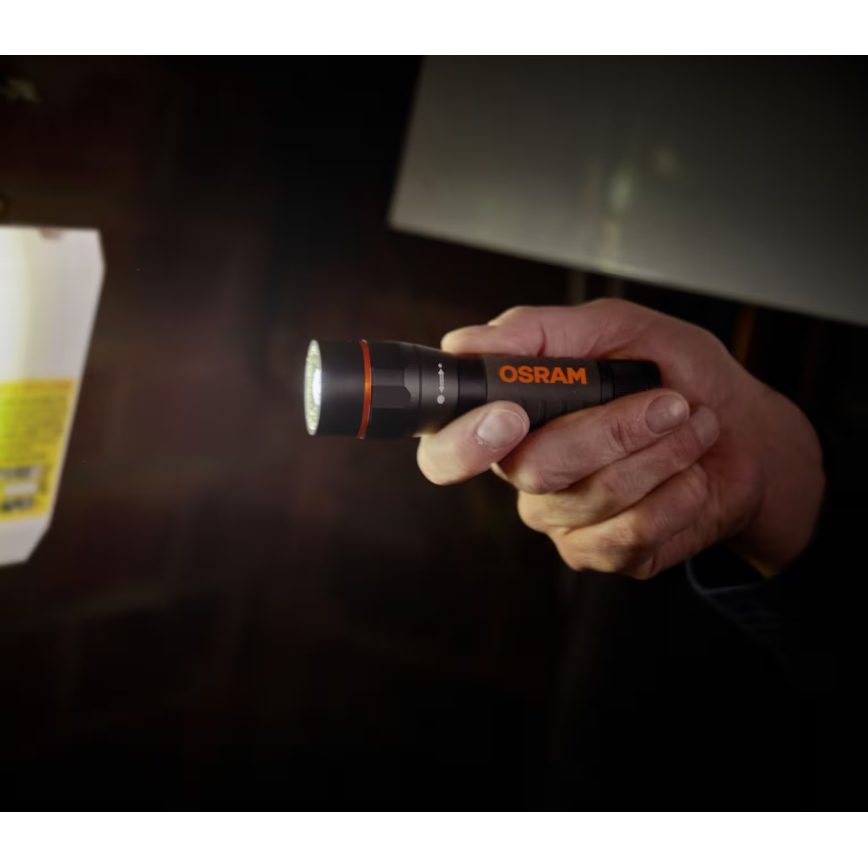 Osram - LED prigušiva baterijska lampa LEDINSPECT TORCH 450 ESSENTIAL LED/6W/3xAAA IP44