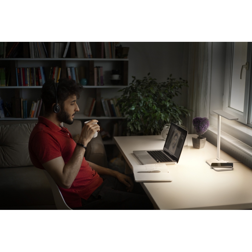 Osram - LED prigušiva stona lampa OFFICE LINE LED/17W/230V 3000/4000/6500K bela