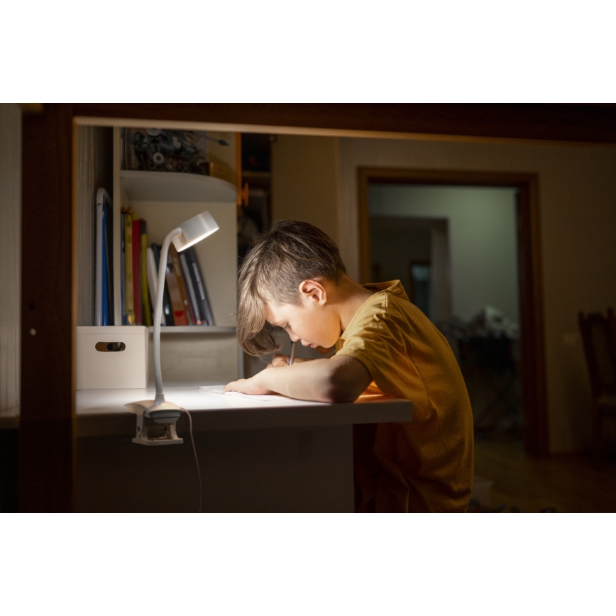 Osram - LED prigušiva stona lampa sa stezaljkom OFFICE LINE LED/4,8W/230V 3000/4000/6500K bela