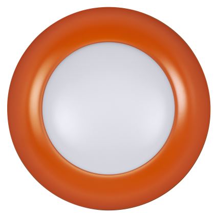 Osram - LED prigušiva stropna svetiljka ORBIS PLATE LED/35W/230V, prečnik 43 cm, narandžasta/crna