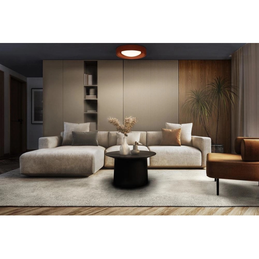 Osram - LED prigušiva stropna svetiljka ORBIS CONCRETE LED/13W/230V Ø 30 cm braon/beton
